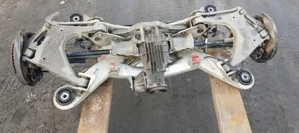Audi A8 S8 D3 4E Rear axle beam 4E0505235F