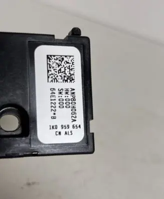 Volkswagen Touran I Steering angle sensor ANP80H062A 64E1222B 1K0959654