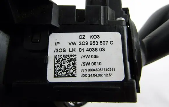 Multifunctional control switch/knob