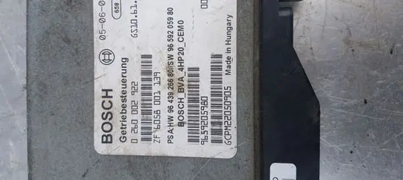 Citroen C5 Gearbox control unit/module 0260002922 9643926680