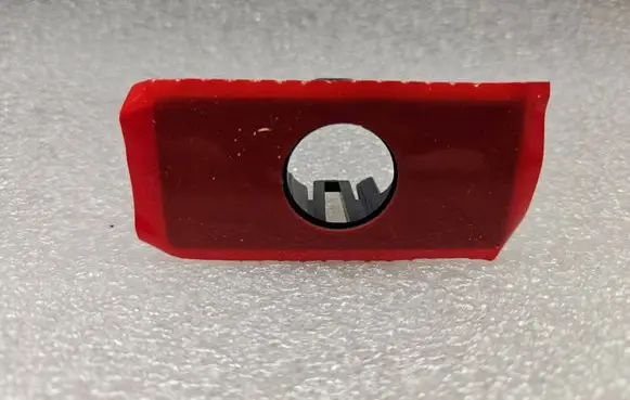 Volkswagen Touareg II Front parking sensor holder (PDC) 7P6919494C