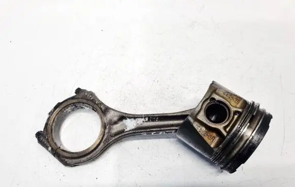 Piston with connecting rod