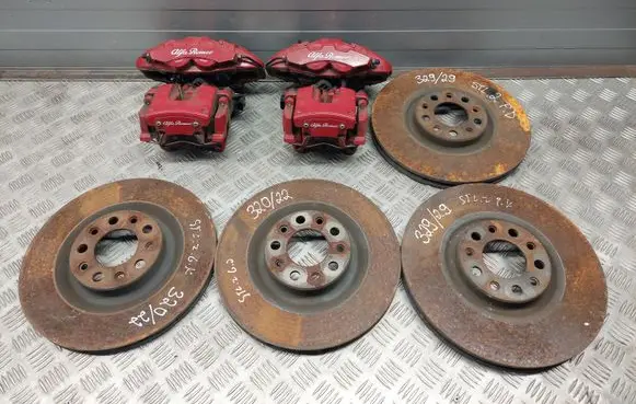 Alfa Romeo Stelvio Brake discs and calipers set 00505534510 00505415070 00505534550