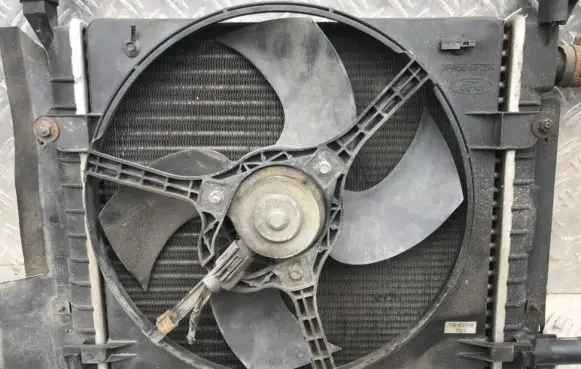 Ford Ka Radiator cooling fan shroud 97kb8c607ae 97kb-8c607-ae