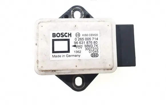 Peugeot 307 ESP acceleration yaw rate sensor 0265005714 9663187680