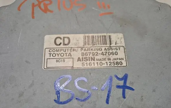 Toyota Prius (XW20) Parking PDC control unit/module 8679247060.BSP