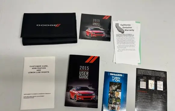 Dodge Charger Owners service history hand book 