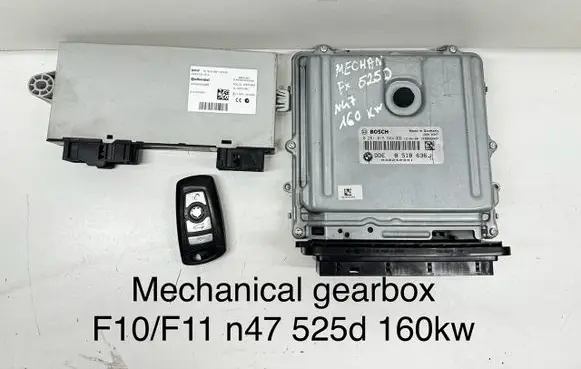 BMW 5 F10 F11 Engine ECU kit and lock set 8518636 0281018664 030240341