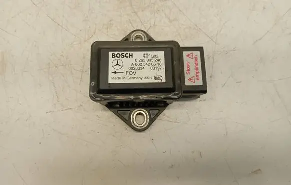 Mercedes-Benz E W211 ESP acceleration yaw rate sensor 0265005246 A0025426618 0023334