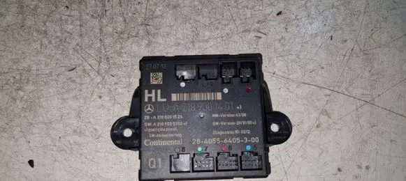 Mercedes-Benz E W212 Door control unit/module A2189001401