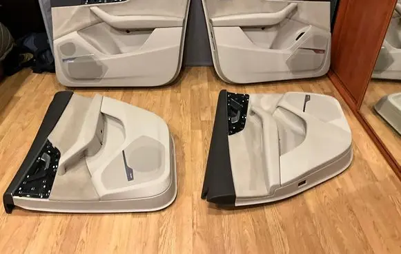 Audi Q7 4M Door card panel trim set 