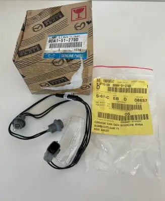 Mazda 3 I Number plate light BBM451274B BDA151270D