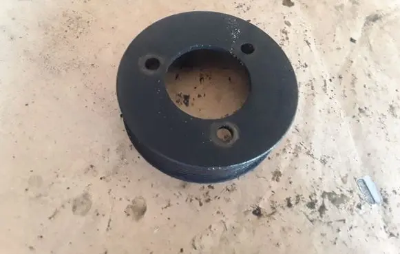 Renault Laguna III Water pump pulley 8200357354D