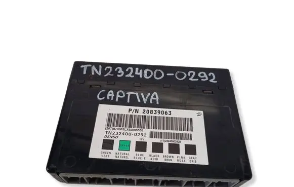 Chevrolet Captiva Comfort/convenience module TN2324000292