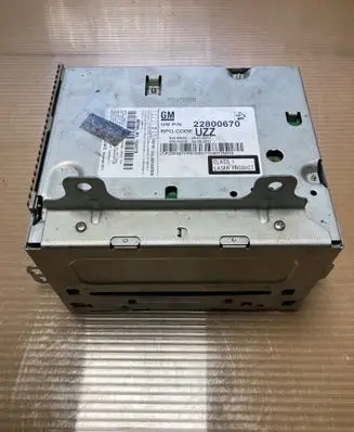 Chevrolet Orlando Radio/CD/DVD/GPS head unit 22800670 24062011 28012011
