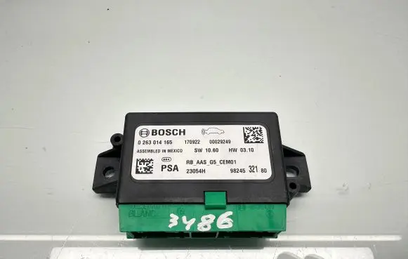 Peugeot 208 Parking PDC control unit/module 9824532180 00029249 0263014165