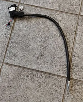 BMW 5 GT F07 Negative earth cable (battery) 9215978 61129215978