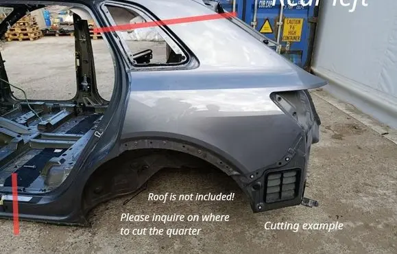 Audi e-tron Rear quarter panel 