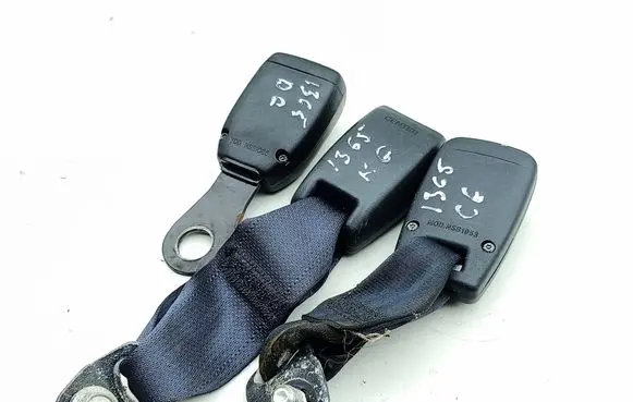 Rear seatbelt buckle