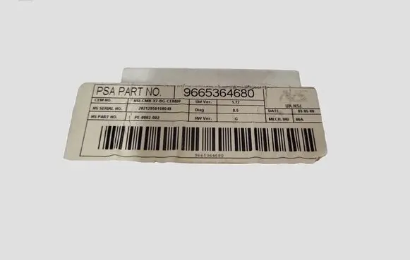 Citroen C5 Speedometer (instrument cluster) 9665364680 9682386677