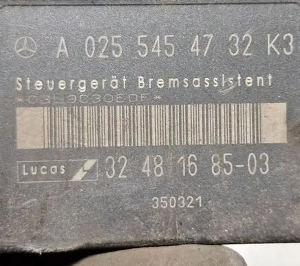 Mercedes-Benz E W210 Brake system control unit/module A0255454732 03L9030E0F 350321