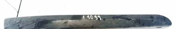 Front bumper splitter molding