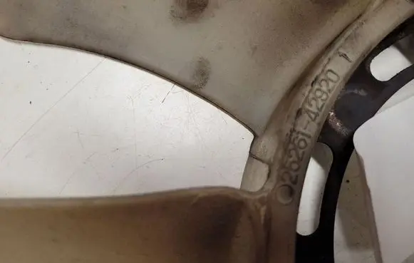 KIA Sorento Fan impeller 25261429201