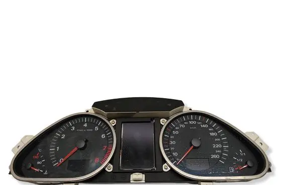 Audi A6 S6 C6 4F Speedometer (instrument cluster) 4F0920900K 4F0910900 503000730102