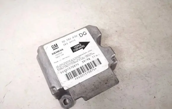 Opel Zafira A Airbag control unit/module 90582536dg 90582536