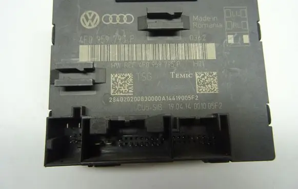 Audi A6 S6 C6 4F Door control unit/module 4F0959795P