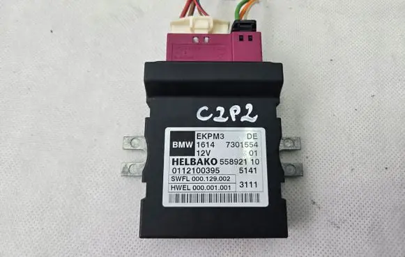 BMW 1 F20 F21 Fuel injection pump control unit/module 7301554