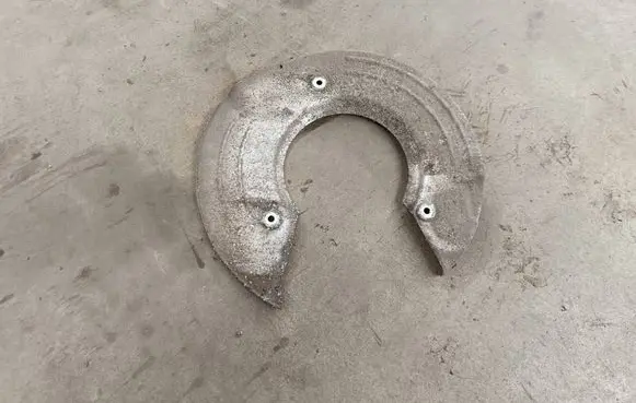 Jaguar XE Rear brake disc plate dust cover 