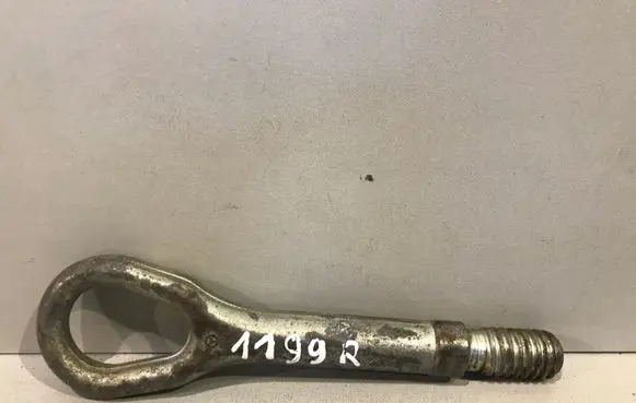 Towing hook eye