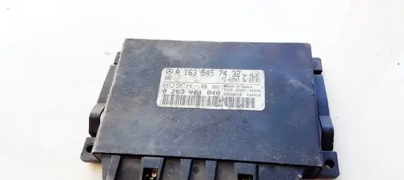 Mercedes-Benz ML W163 Parking PDC control unit/module A1635457432 0263004040