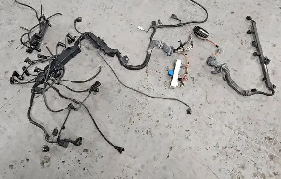 BMW 5 E60 E61 Engine installation wiring loom 7796110 755034215 E5657V1