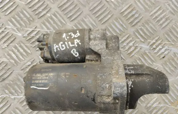 Opel Agila B Starter motor F002G20485 31100M86J01