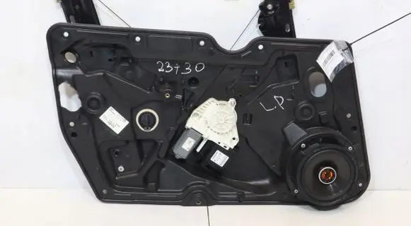 Volkswagen Golf VI Front window lifting mechanism without motor 1K0959701AG