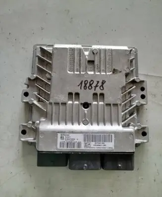 Citroen C4 I Picasso Engine control unit/module 9666571380