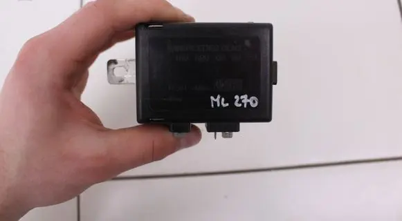 Mercedes-Benz ML W163 Aerial antenna amplifier 1638200289