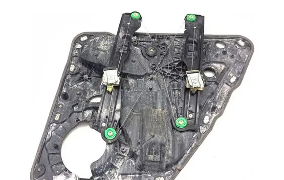 Porsche Cayenne (92A) Rear door window regulator with motor 7P5839755C
