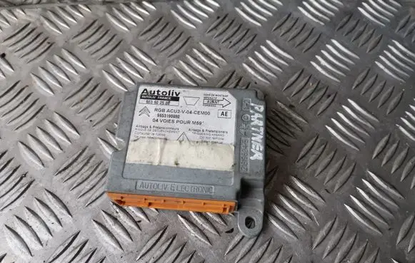 Citroen Berlingo Airbag control unit/module 9653190880 603602500