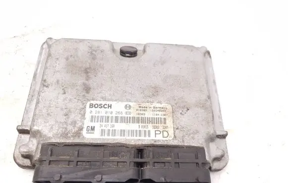 Opel Zafira A Engine control unit/module 0281010268 28SA9989 24417169