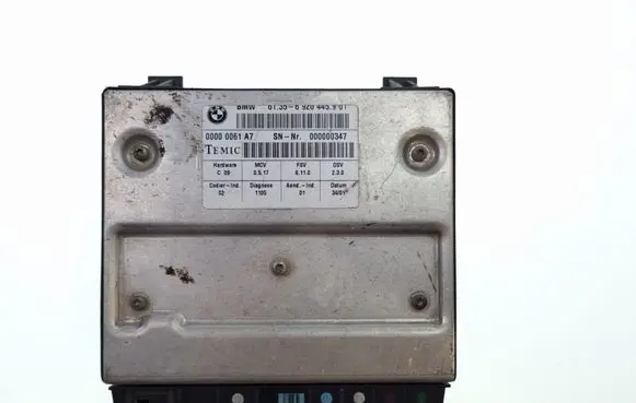 BMW 7 E65 E66 Seat control module 6920445