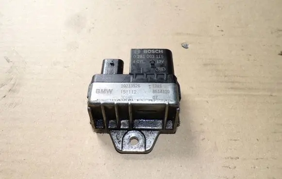 BMW 1 F20 F21 Glow plug pre-heat relay 8514120