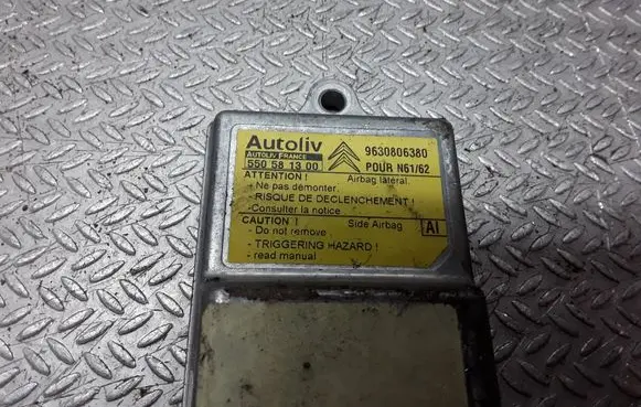 Citroen Xsara Airbag control unit/module 550581300 9630806380