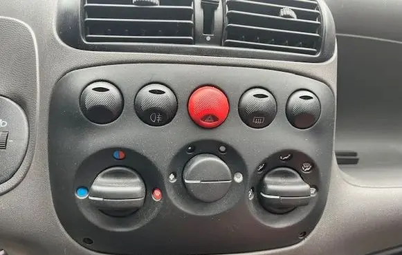 Fiat Seicento/600 Air conditioning/heating control unit 