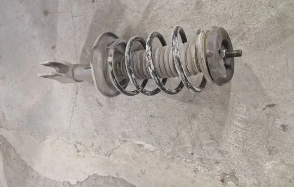 Citroen C4 II Front shock absorber with coil spring