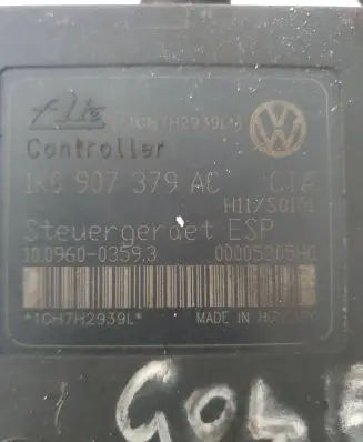 Volkswagen Golf Plus ABS Pump 1K0907379AC 1K0614517AE 00005305H0