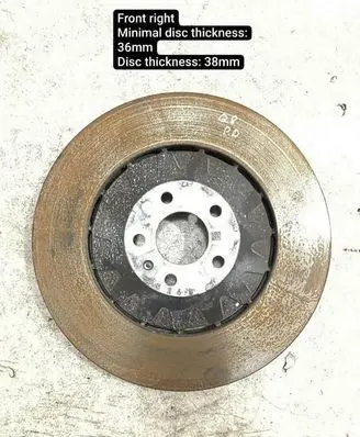Audi Q8 e-tron Front brake disc