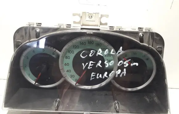 Toyota Corolla Verso E121 Speedometer (instrument cluster) 838000F092A